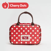 Tagi. Inspire Picnic Bowling Cosmetic Bag / Imagine Butterfly Mirror Charm