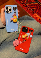 Tagi. Hulu&Peanut liquid silicone magnetic phone case