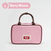 Tagi. Inspire Picnic Bowling Cosmetic Bag / Imagine Butterfly Mirror Charm