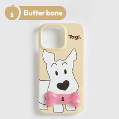 Tagi. Haha Little tail metal bracket phone case
