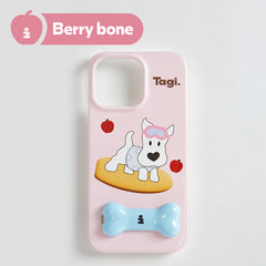 Tagi. Haha Little tail metal bracket phone case