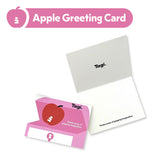 Tagi. Apple Greeting Card