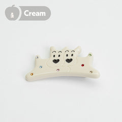 Tagi. Puppy hairclip