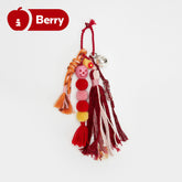 Tagi. <A lot of gold> felt tassel pendant