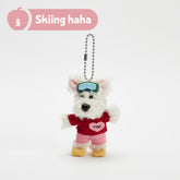 Tagi. <Haha>Ski plush pendant