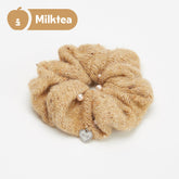 Tagi. Pearl wool scrunchie