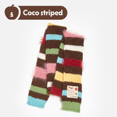 Tagi. Colored striped mohair scarf