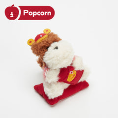 Tagi. <Popcorn> plush wealth dog pendant
