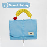 Tagi. Call me Hotdog Egg Roll Cosmetics Makeup Storage Bag