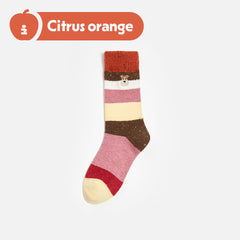 Tagi. Snowflake dot striped socks