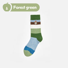 Tagi. Snowflake dot striped socks