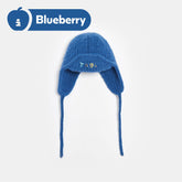 Tagi. Beaded cloth label knitted caps