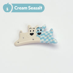 Tagi. Puppy hairclip