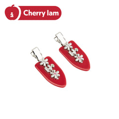 Tagi. Metal tloret bangs clip