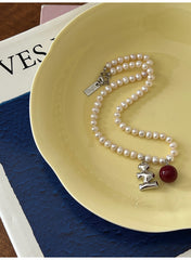 Tagi.《The Grey Pearl》Necklace