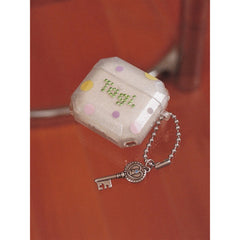 Tagi. Inspire Picnic Shining Rhinestone Earbuds Case