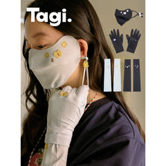 Tagi. Inspire Picnic Sun Protection Face Mask / Sleeves / Gloves