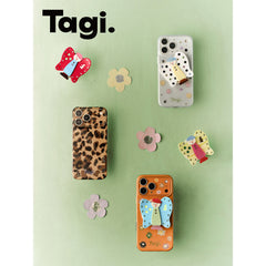 Tagi. Inspire Picnic Magnetic Phone Case/ Imagine Butterfly Magnetic Phone Holder/ Inspire Picnic Diamond Protective Film