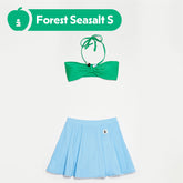Tagi. Signal Fruit Colorblock Swimsuit - Two-Piece Skirt