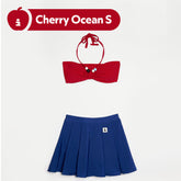Tagi. Signal Fruit Colorblock Swimsuit - Two-Piece Skirt