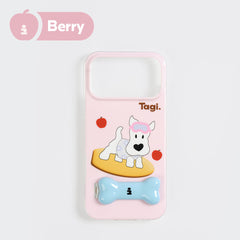 Tagi. Haha Little tail metal bracket phone case