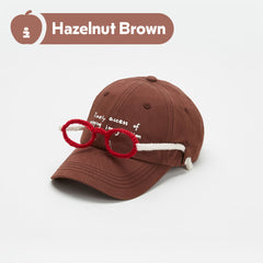 Tagi. Crochet Glasses Baseball Cap