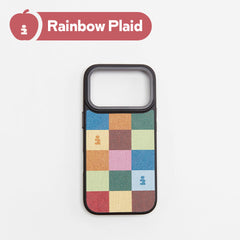 Tagi. i Imagine Plaid Magnetic Phone Case & Magi Magnetic Phone Holder