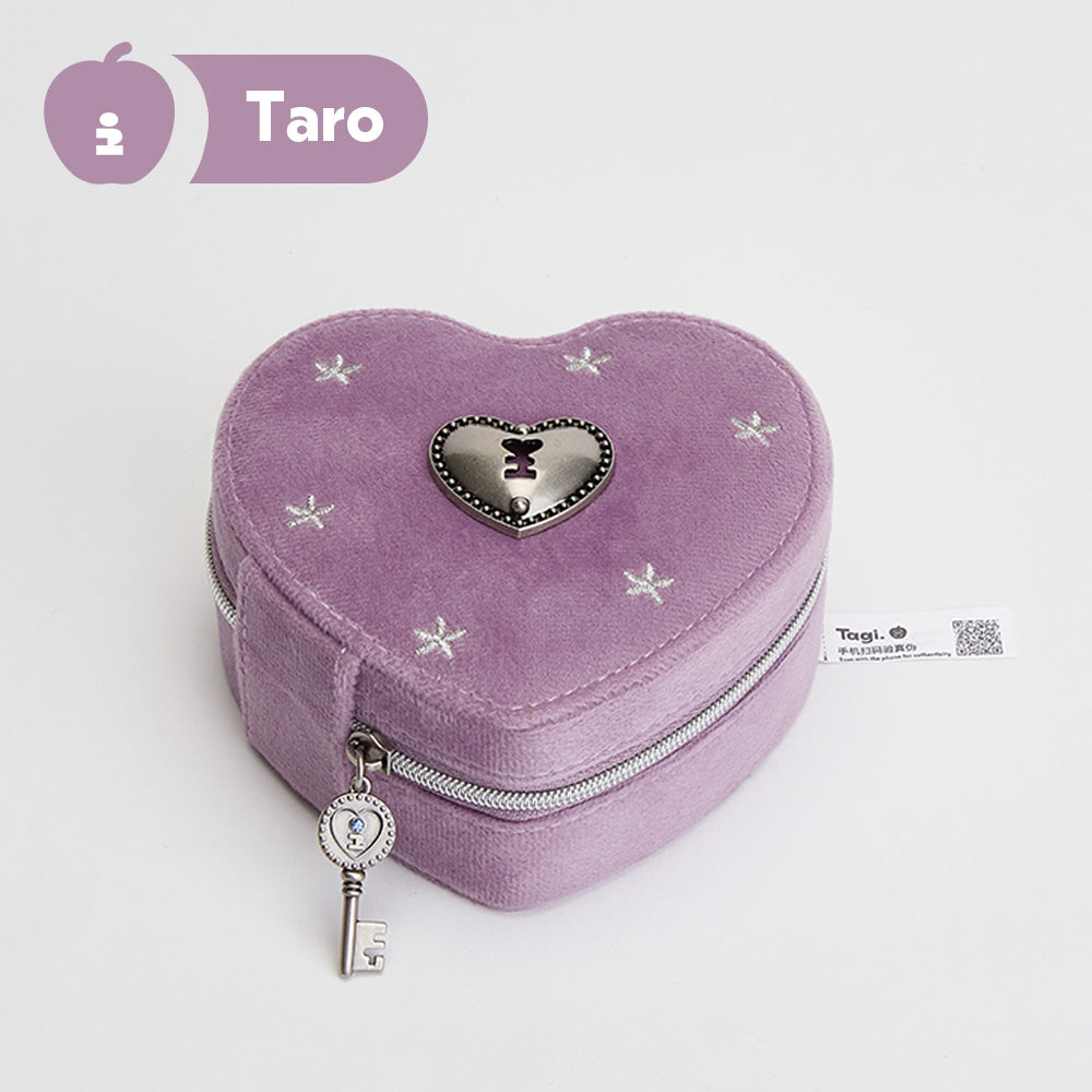 Tagi. Put-Put Heart Jewelry Box and Ring Storage Box Charm