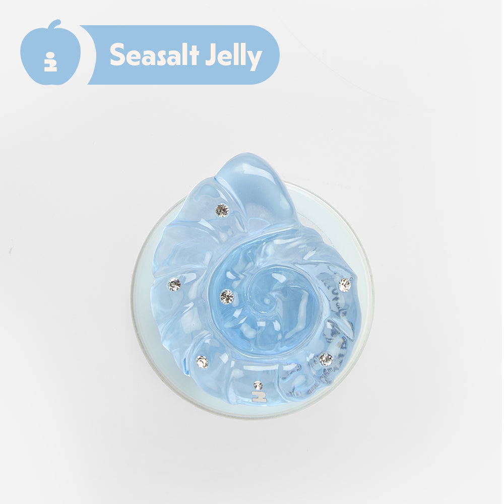 Tagi. Jelly Freeze Spiral Magnetic Phone Case and Conch Phone Holder