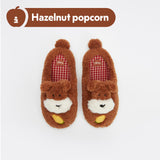 Tagi.<Haha & Popcorn> Wool slippers