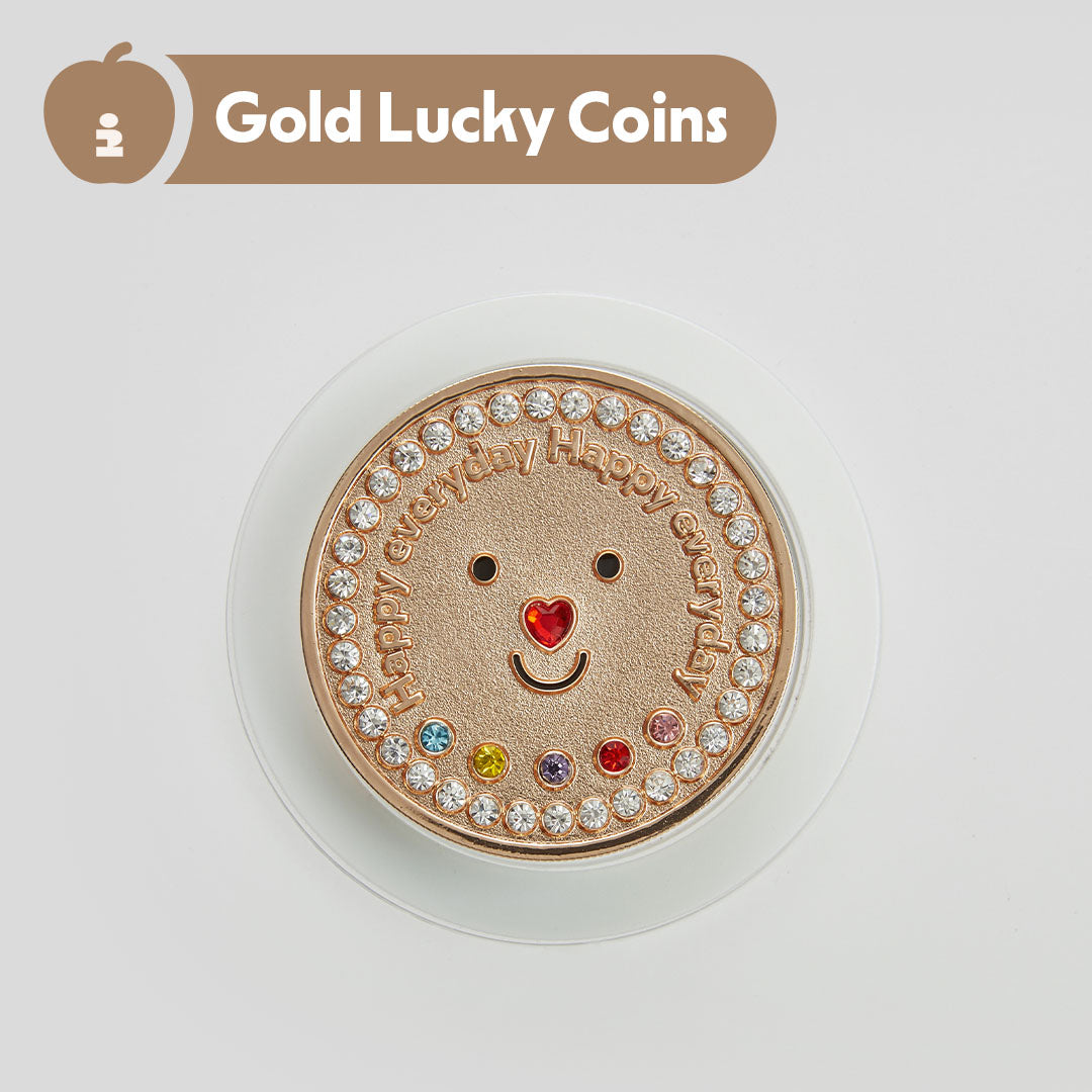 Tagi. Lucky Coin Magnetic Phone Case and Phone Grip