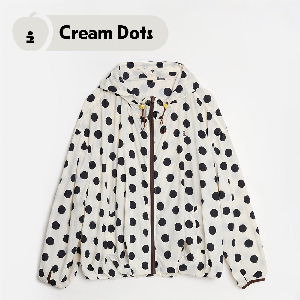 Tagi. Inspire Picnic Flower Bud Pleats Sun Protection Jacket
