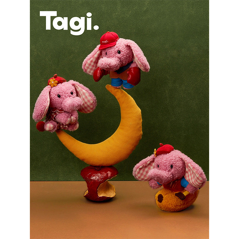Tagi. Thai Thai Elly Pink Elephant Pendant