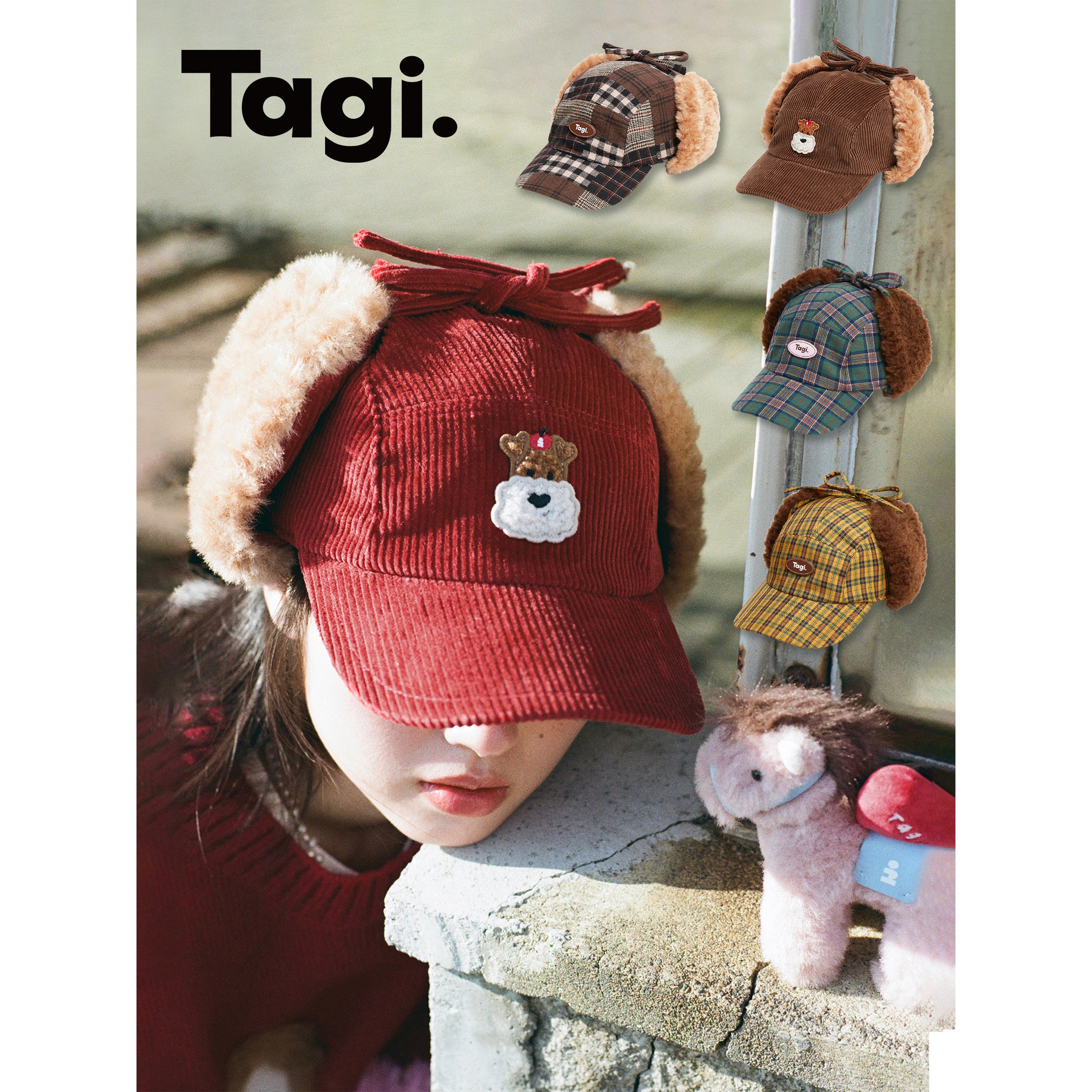 Tagi. Earmuff Baseball Cap