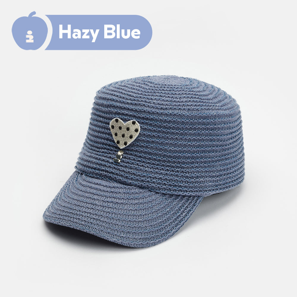 Tagi. Heart Dots Riding Cap Woven Newsboy Cap
