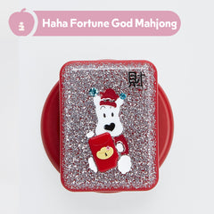 Tagi. Fireworks Shining Magnetic Phone Case & Mahjong Luck Spinner Magnetic Rotating Phone Holder