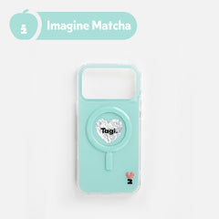 Tagi. Put-Put Happy Magnetic Phone Case and Magnetic Phone Grip iPhone 17/18 Pro Max