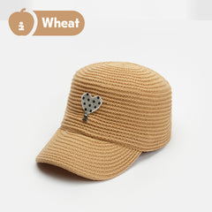 Tagi. Heart Dots Riding Cap Woven Newsboy Cap