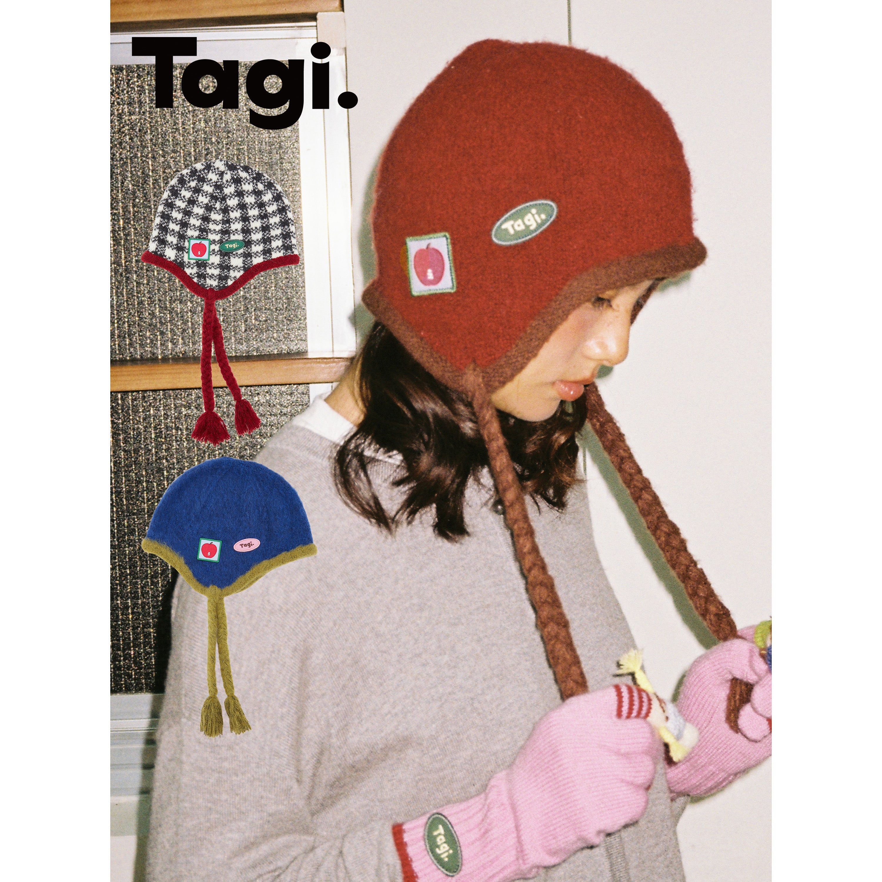 Tagi. Plaits Knit Hat