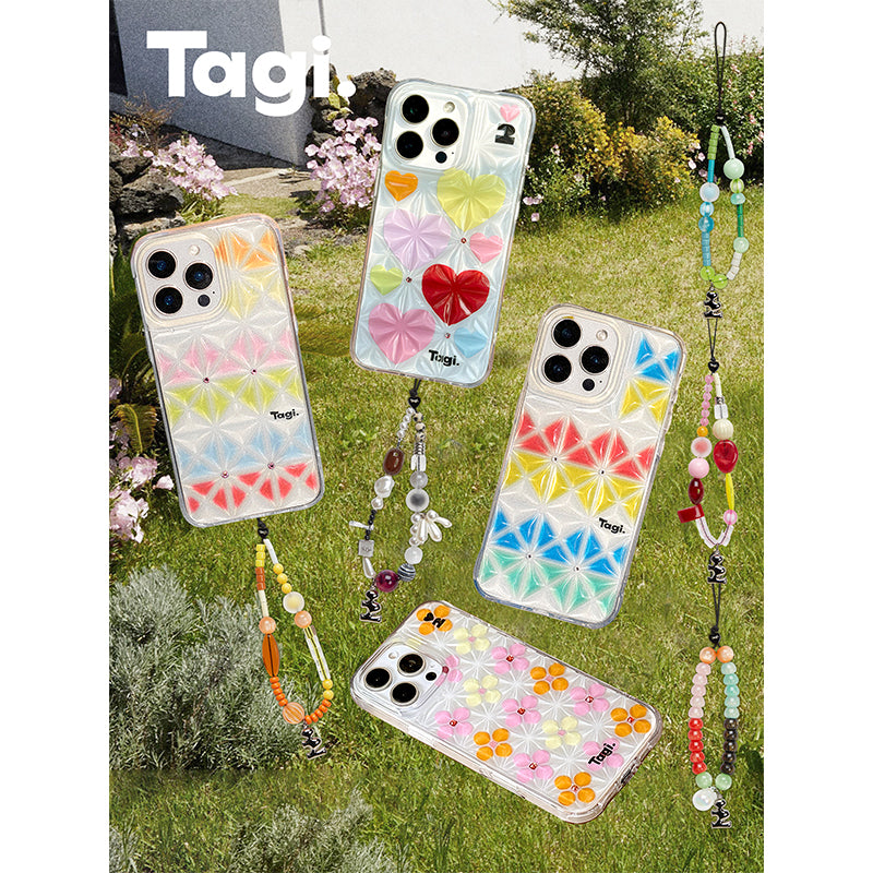 Tagi. Ice Cubes Building Blocks Phone Case