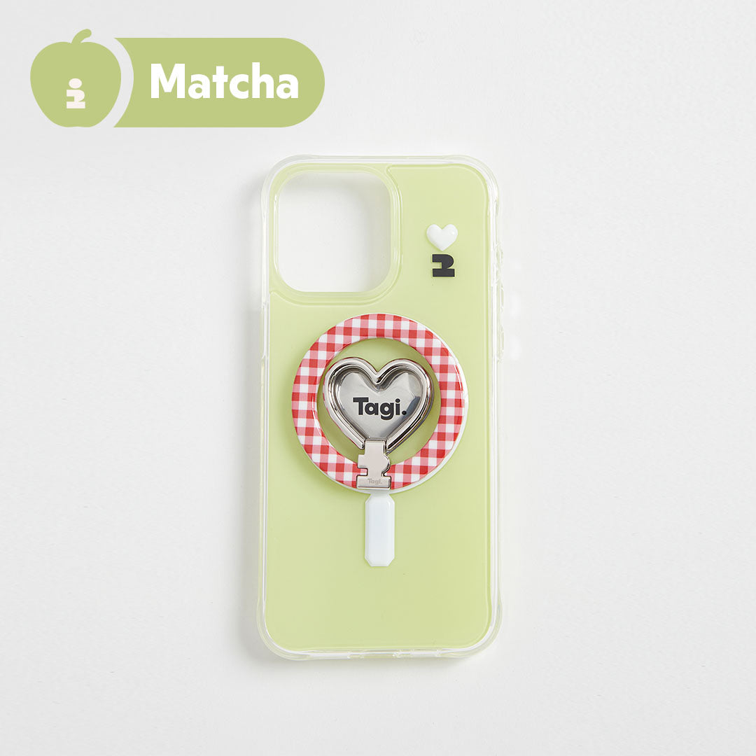 Tagi. Put-Put Happy Magnetic Phone Case with Phone Grip Holder