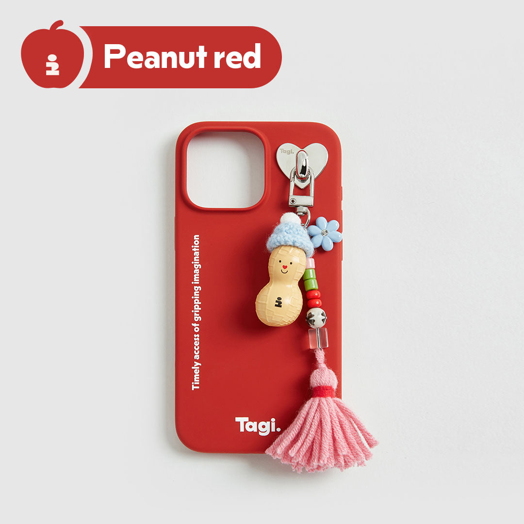 Tagi.Hulu&Peanut liquid silicone magnetic phone case