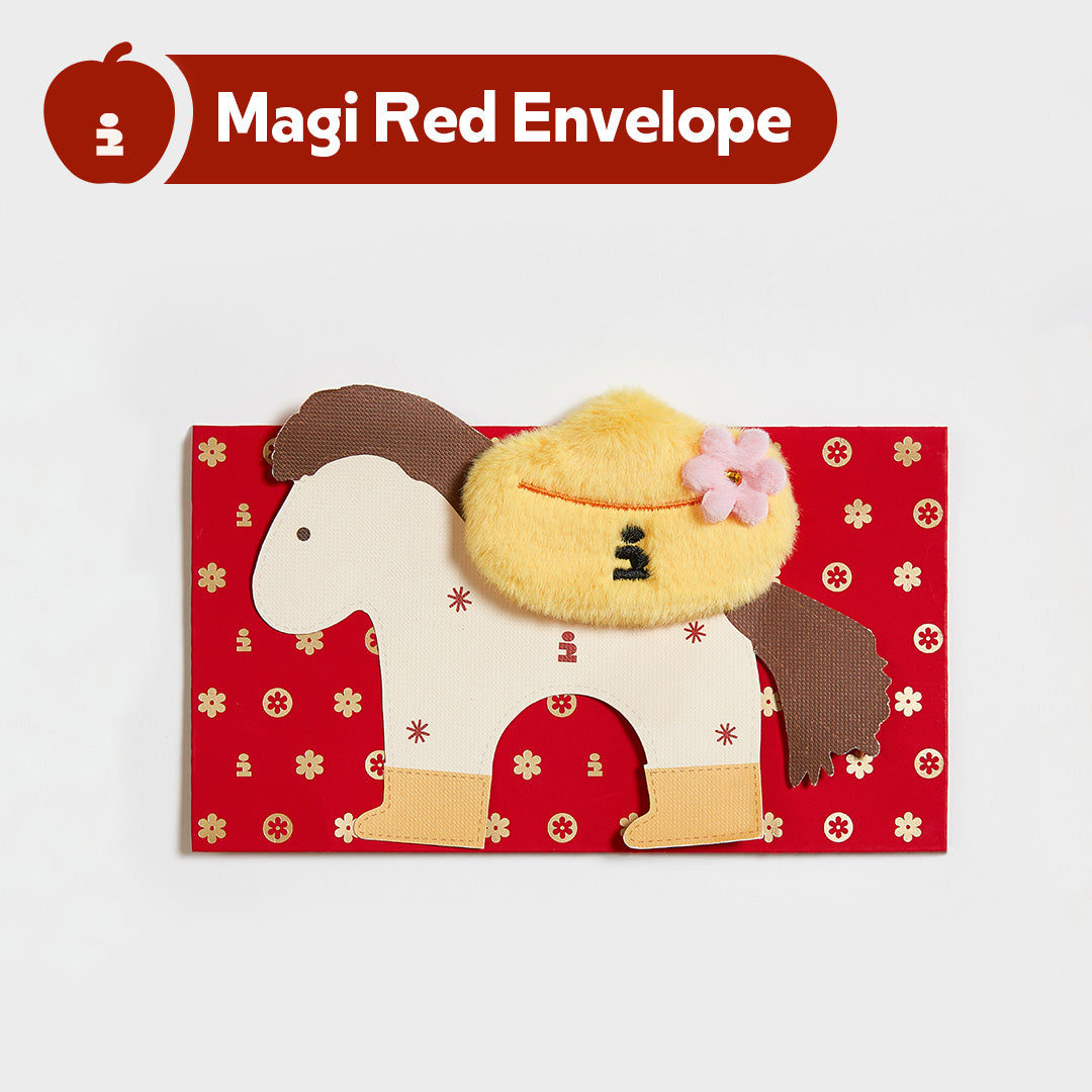 Tagi. Magi Puffy Diamond Chinese New Year Red Envelope