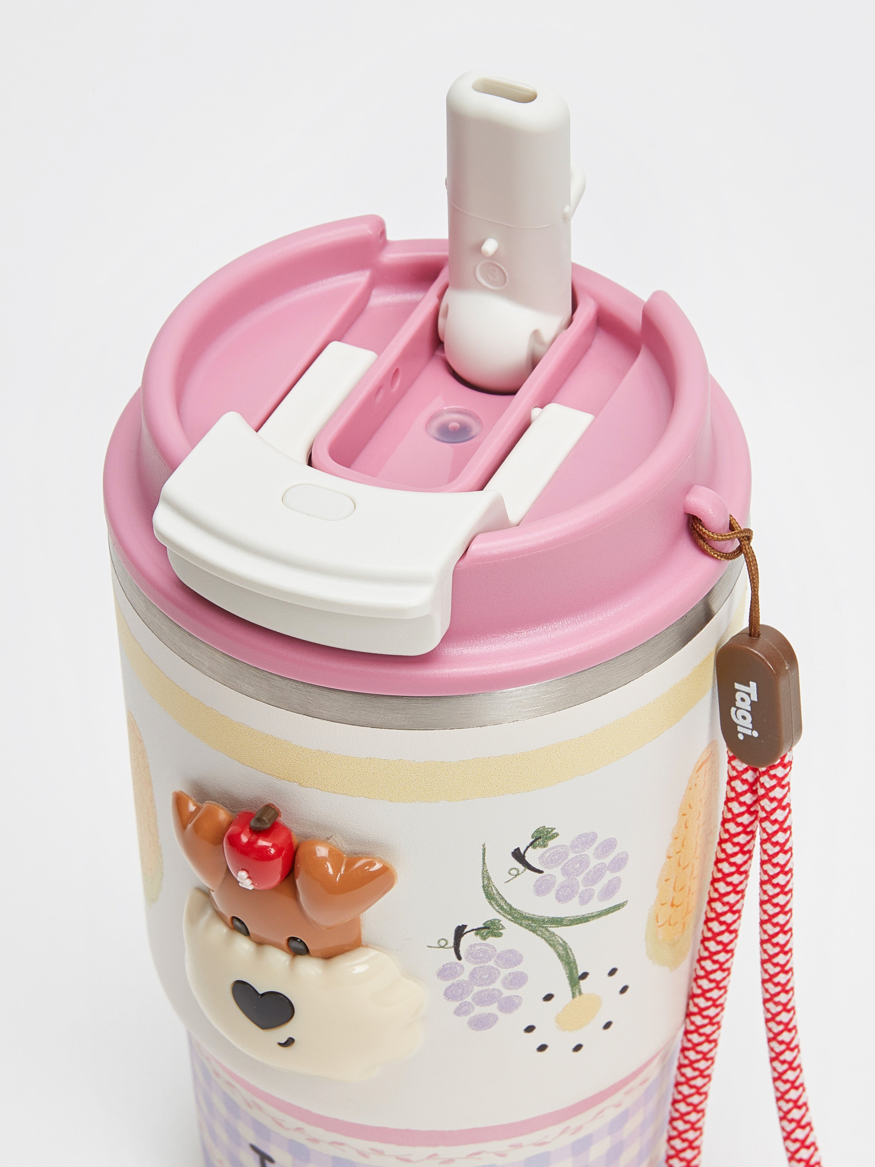 Tagi. Popcorn Stainless Steel Tumbler