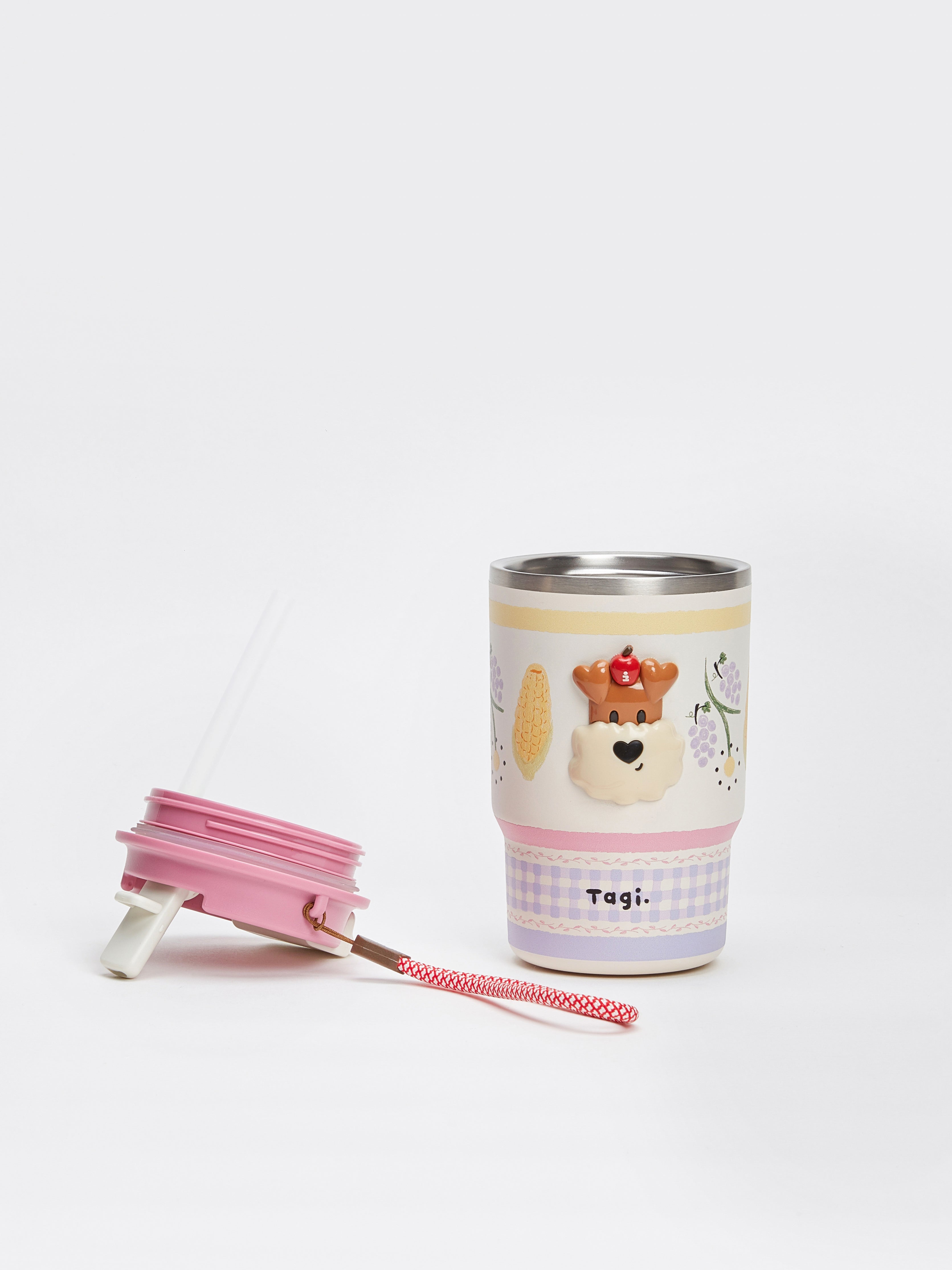 Tagi. Popcorn Stainless Steel Tumbler
