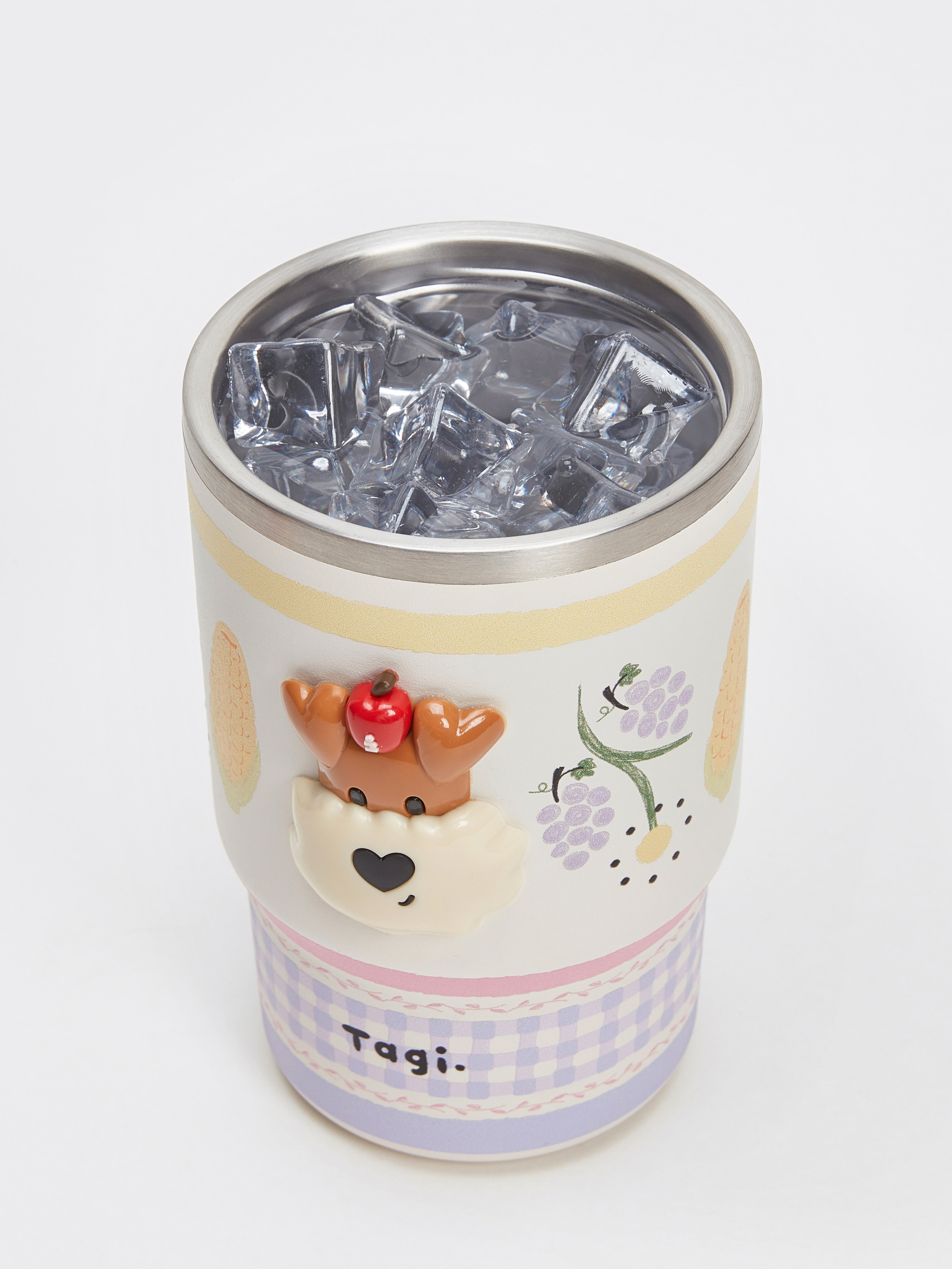 Tagi. Popcorn Stainless Steel Tumbler