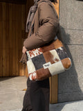 Tagi. Square pattern cross bag