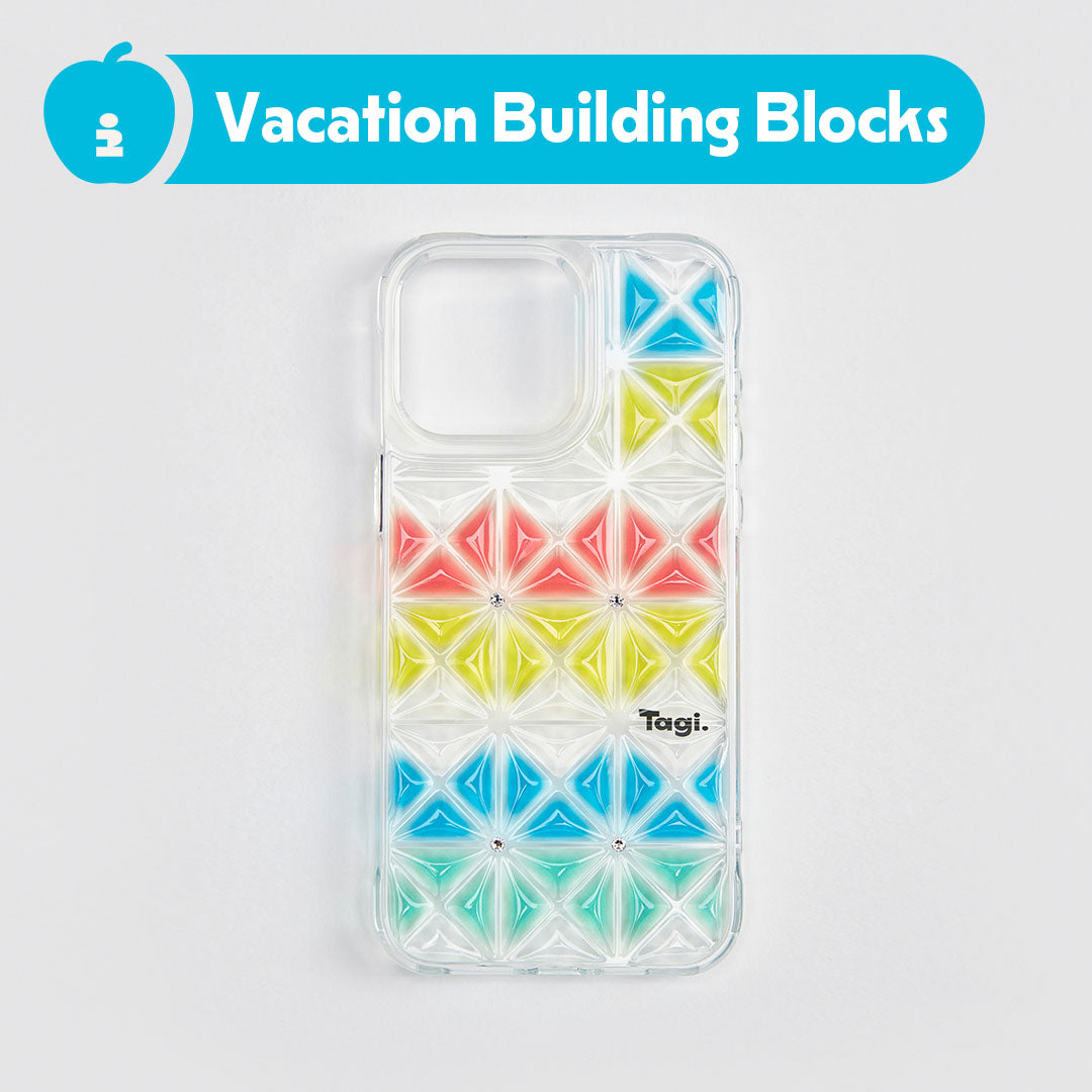 Tagi. Ice Cubes Building Blocks Phone Case