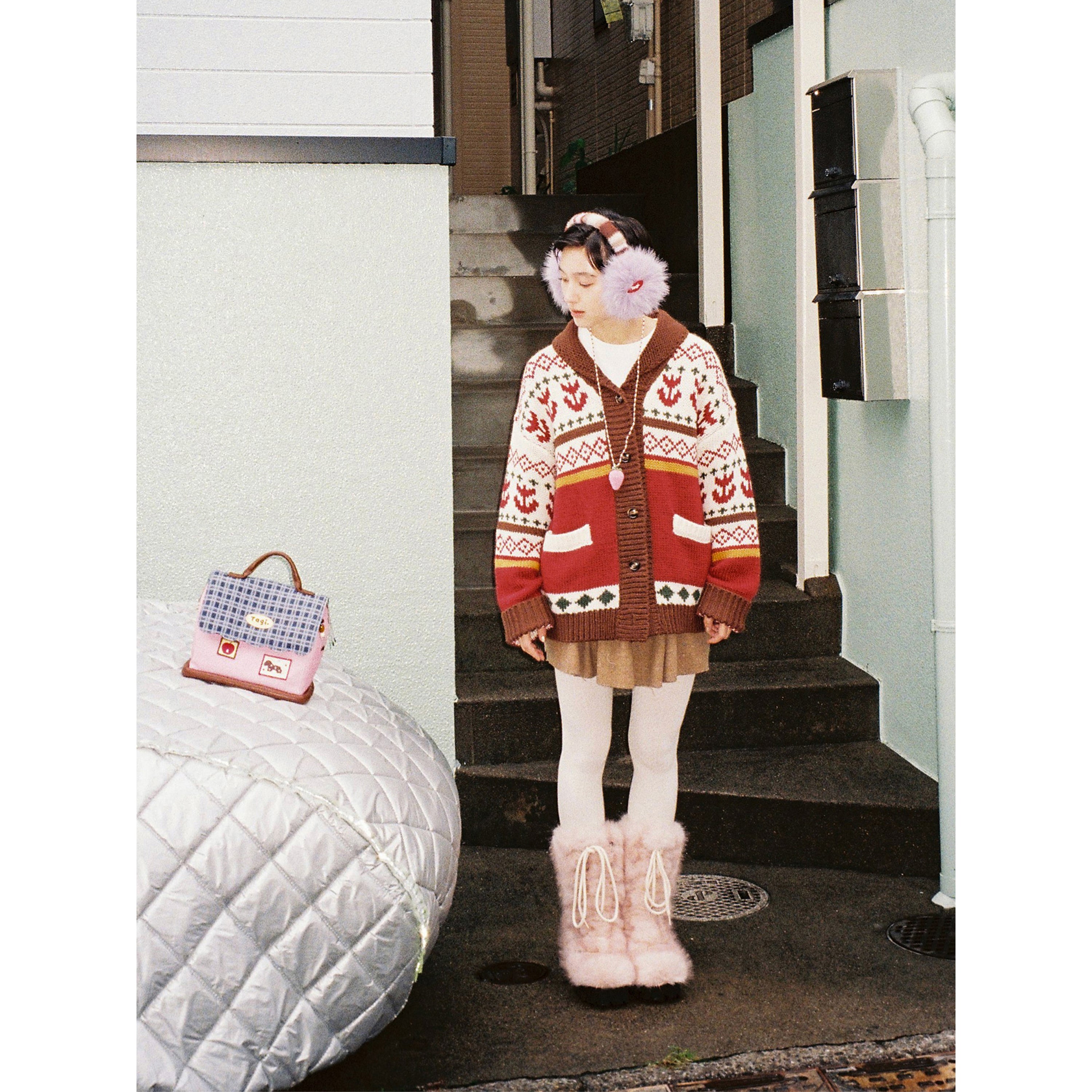 Tagi. Magi Thick-knit Sweater Coat