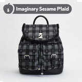 Tagi. Imagination Denim Plaid Backpack